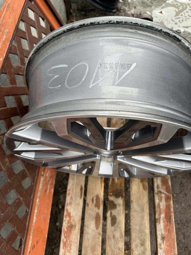 1x Alufelge 18 Zoll 7.0" 5x112 45ET Glanz Graphit 2GA601025E Mg Montego T-Roc FEL8435270213qs