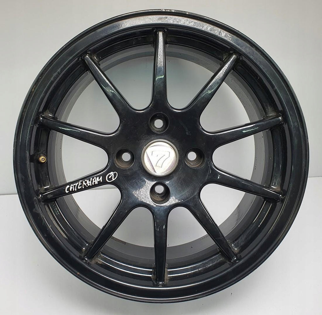 1x Alufelge 15 Zoll 6.5" 4x100 Caterham Seven Rim Wheel FEL7389611308jf