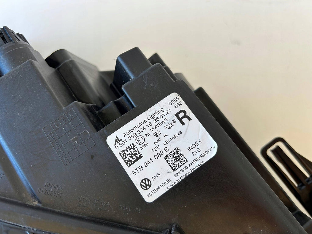 Frontscheinwerfer VW Touran 5TB941082B LED Rechts Scheinwerfer Headlight SCH1654075625xa