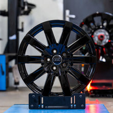 Load image into Gallery viewer, 1x Alufelge 18 Zoll 8.5" 5x112 11ET Glanz Schwarz 4KE601025BF Audi Rim Wheel FEL6511917374ho
