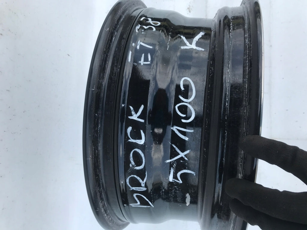 1x Alufelge 15 Zoll 6.5" 5x100 38ET Rim Wheel FEL2669194940un