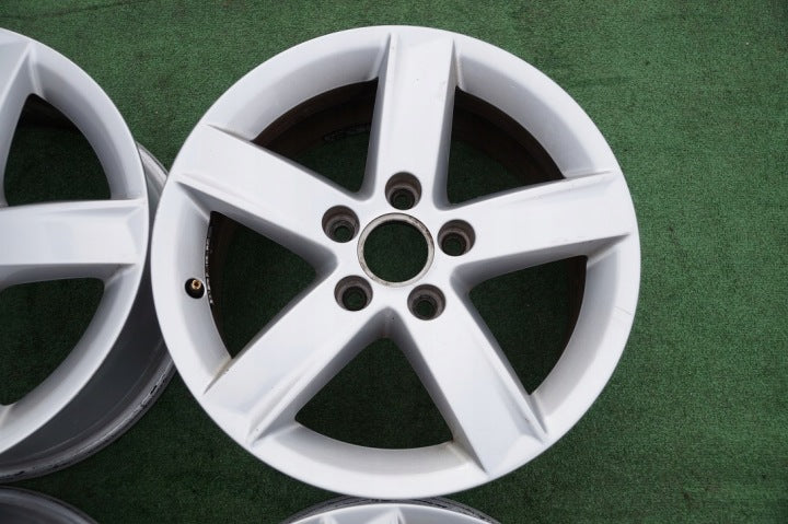4x Alufelge 16 Zoll 7.0" 5x112 46ET Glanz Silber 8K0071496 Audi A4 B8 Rim Wheel FEL5018077664ge