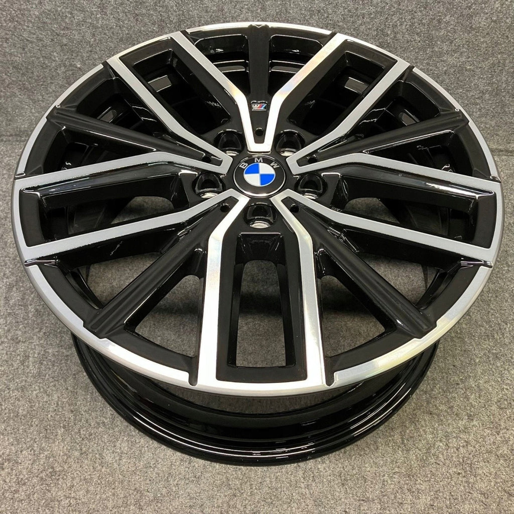 4x Alufelge 18 Zoll 7.5" 5x112 50ET Glanz Schwarz 6891179 BMW Active Tourer Mg FEL9927441267qw