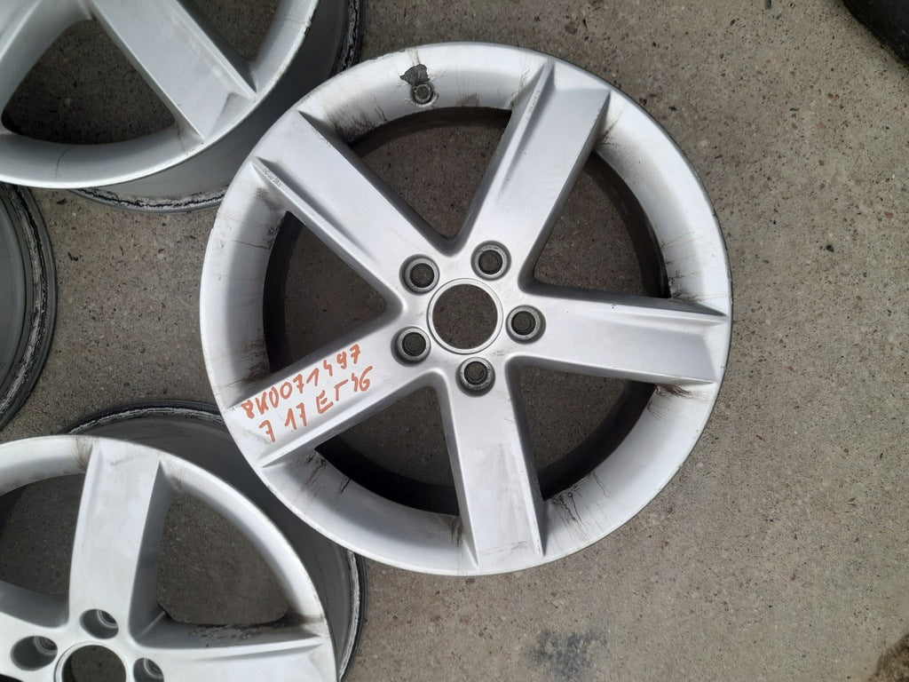 4x Alufelge 17 Zoll 7.0" 5x112 47ET Audi Rim Wheel FEL8063251854jp