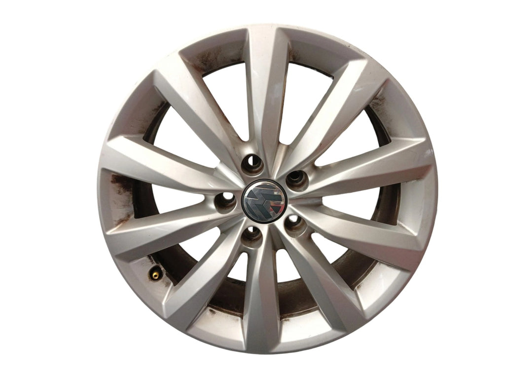 1x Alufelge 17 Zoll 7.0" 5x112 43ET Glanz Silber 5N0601025 VW Tiguan Rim Wheel FEL8571352478vk