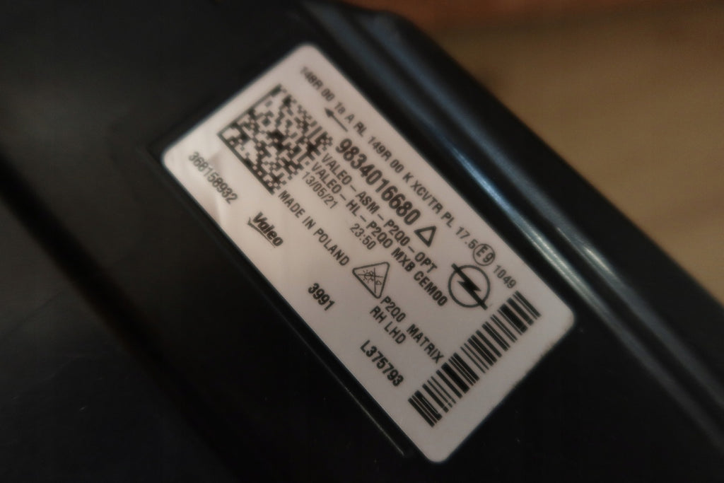 Frontscheinwerfer Opel Mokka 9834016680 LED Ein Stück (Rechts oder Links) SCH6070997848qv