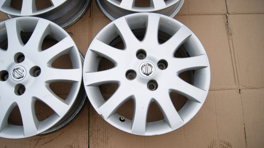 4x Alufelge 16 Zoll 6.0" 5x114.3 Nissan I Rim Wheel FEL2981793606du
