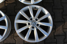 Laden Sie das Bild in den Galerie-Viewer, 4x Alufelge 17 Zoll 6.0" 5x112 48ET Glanz Silber 5G0601025K VW T-Roc Rim Wheel FEL8036820488ka