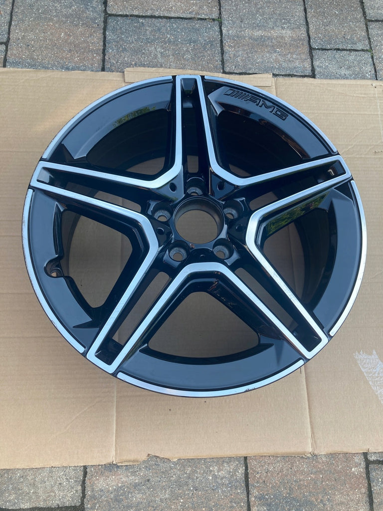 1x Alufelge 18 Zoll 7.5" 5x112 49ET A1774011500 Mercedes-Benz Amg Rim Wheel