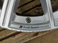 Load image into Gallery viewer, 1x Alufelge 18 Zoll 8.0&quot; 5x112 46ET Glanz Silber 8Y0601025M Audi A3 Rim Wheel