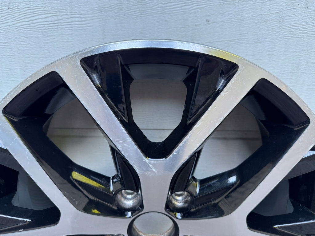 1x Alufelge 17 Zoll 6.0" 5x112 50ET Glanz Schwarz 2K5601025F VW Golf I Caddy FEL8839380342pm