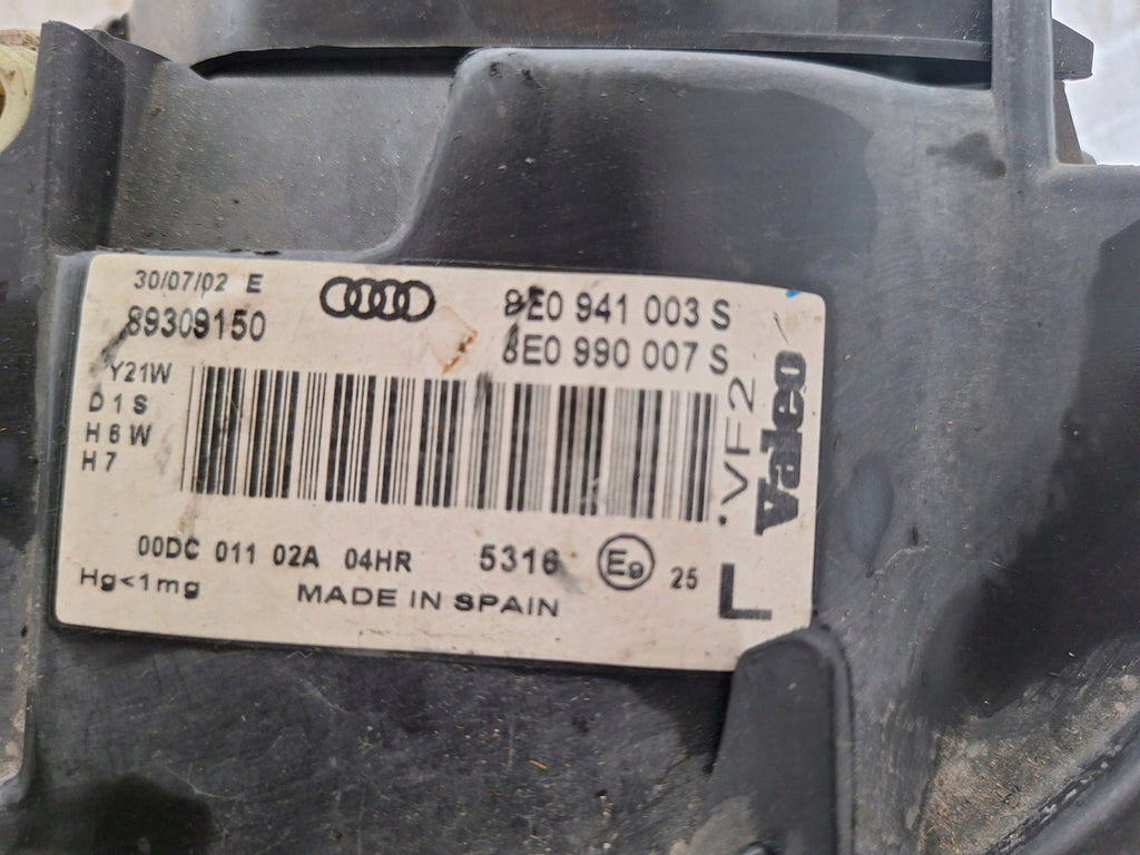 Frontscheinwerfer Audi A4 B6 8E0941003S 8E0941007S 89309150 Xenon Links SCH1236961100jn
