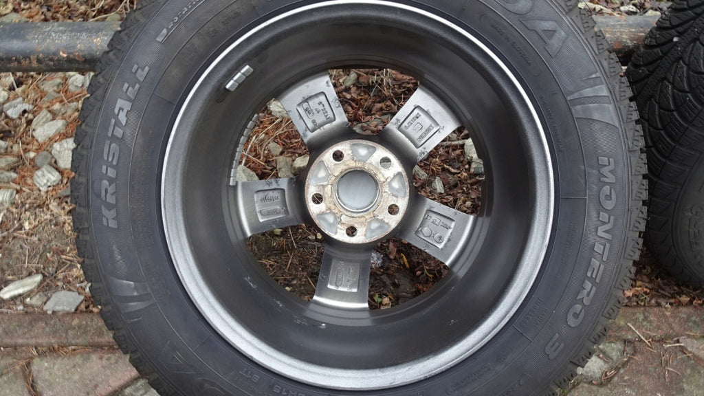 4x Alufelge 15 Zoll 6.0" 5x105 37ET Opel Astra J Rim Wheel FEL4194377262ik