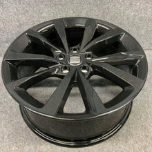 Laden Sie das Bild in den Galerie-Viewer, 4x Alufelge 18 Zoll 7.5" 5x112 46ET Glanz Schwarz 5FA601025E Seat Leon Rim Wheel FEL2649236607zi