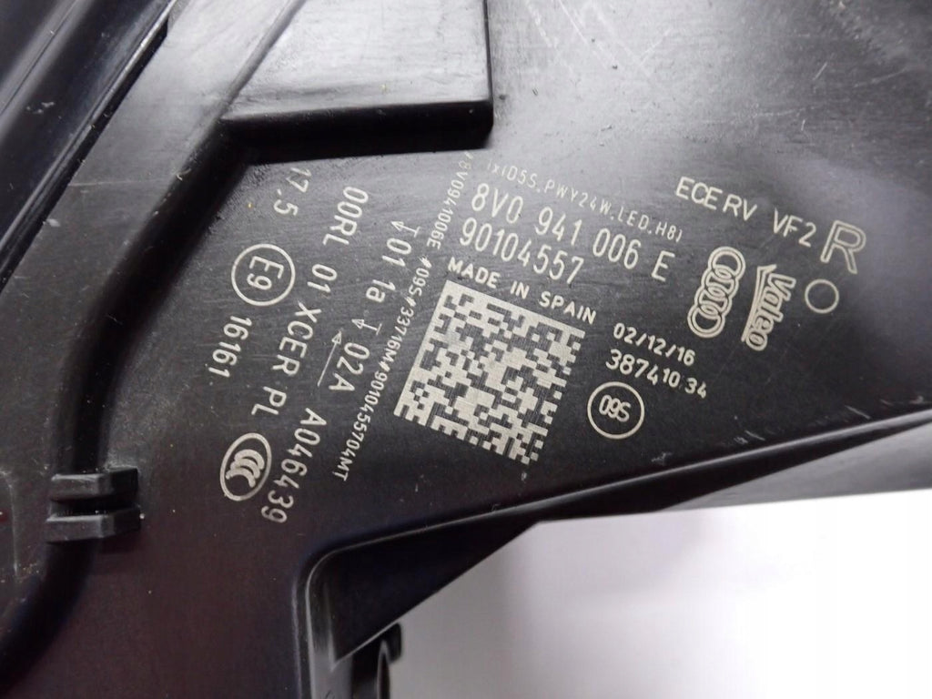 Frontscheinwerfer Audi A3 8V0941006E LED Rechts Scheinwerfer Headlight SCH2227287867yt