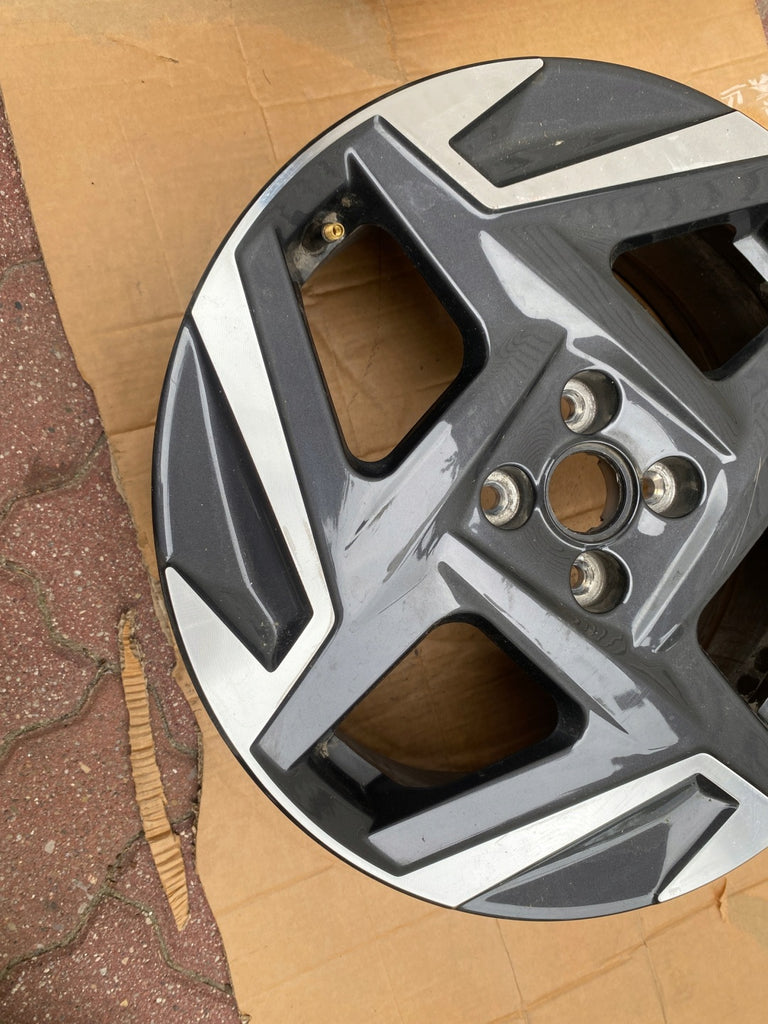 1x Alufelge 17 Zoll 6.5" 4x100 50ET Glanz Graphit 52910-Q0430 Hyundai Bayon Mg FEL5846031370zl