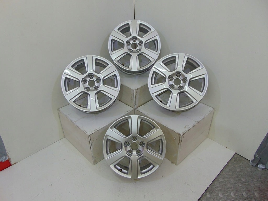 4x Alufelge 17 Zoll 7.0" 5x112 33ET Glanz Silber 8R0601025S Audi Q5 Rim Wheel FEL2819700195ln