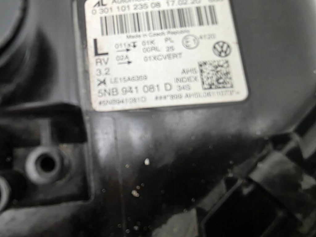 Frontscheinwerfer VW Tiguan 5NB941081D Links Scheinwerfer Headlight SCH1682229432rx
