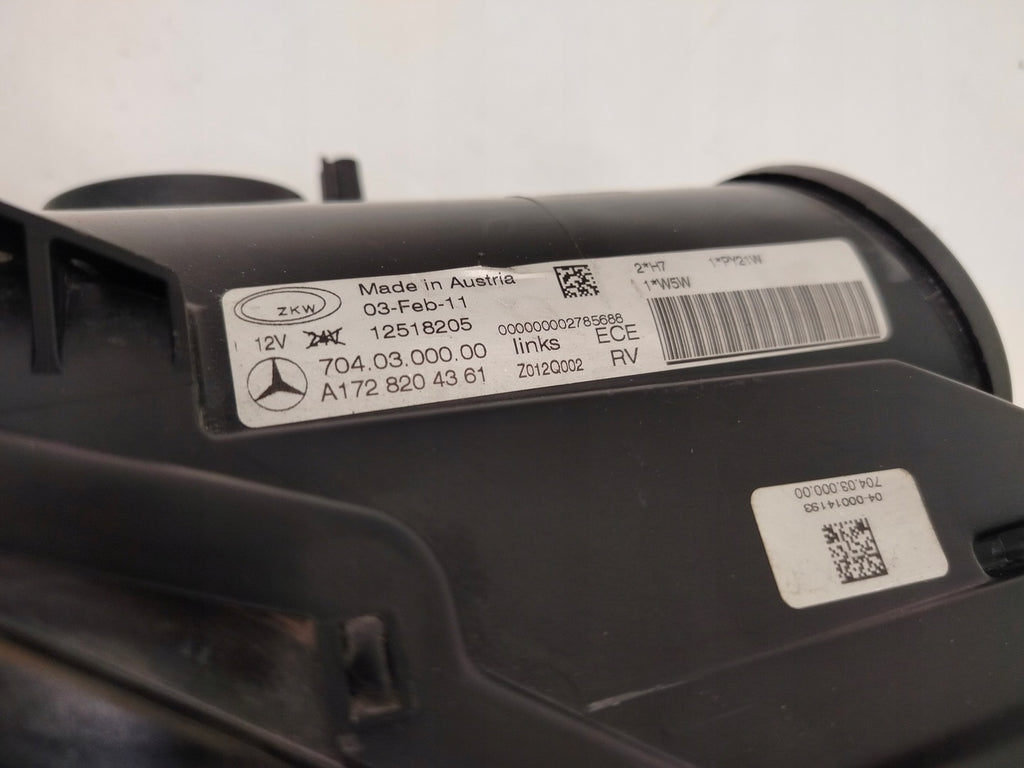 Frontscheinwerfer Mercedes-Benz Slk R172 A1728204361 Rechts oder Links