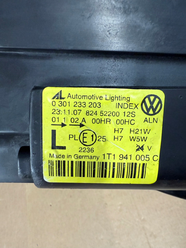 Frontscheinwerfer VW Touran 1T1941005C Links Scheinwerfer Headlight SCH2499443635an