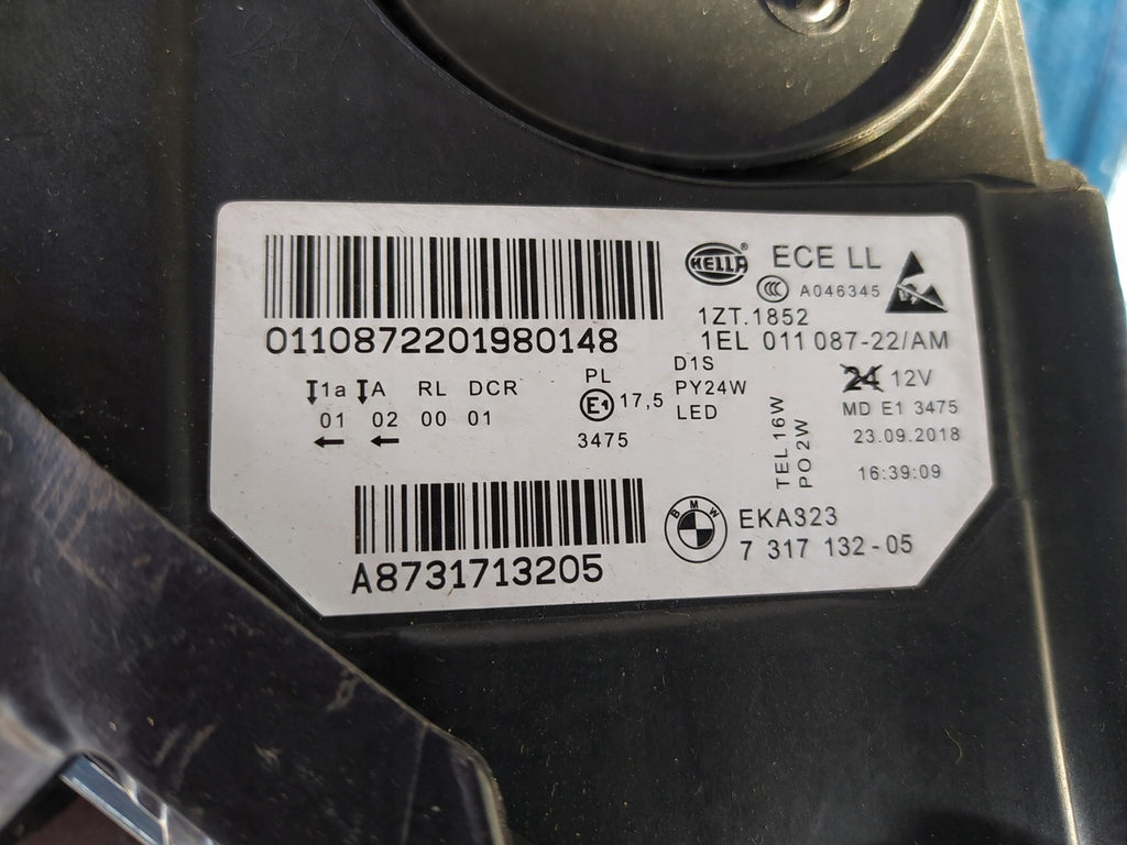 Frontscheinwerfer BMW 5 F11 F10 7317132 Xenon Rechts Scheinwerfer Headlight