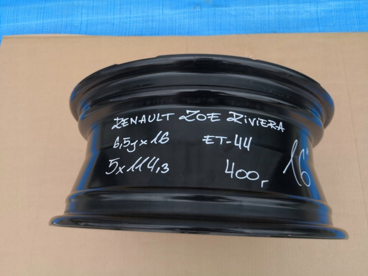 1x Alufelge 16 Zoll 6.5" 5x114.3 44ET 403003206R Renault Zoe Rim Wheel FEL8063461904ok
