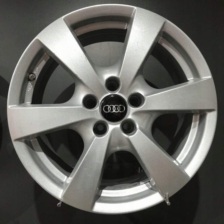 4x Alufelge 17 Zoll 7.5" 5x112 37ET Silber P50775507 Audi B8 Rim Wheel FEL7580673242db