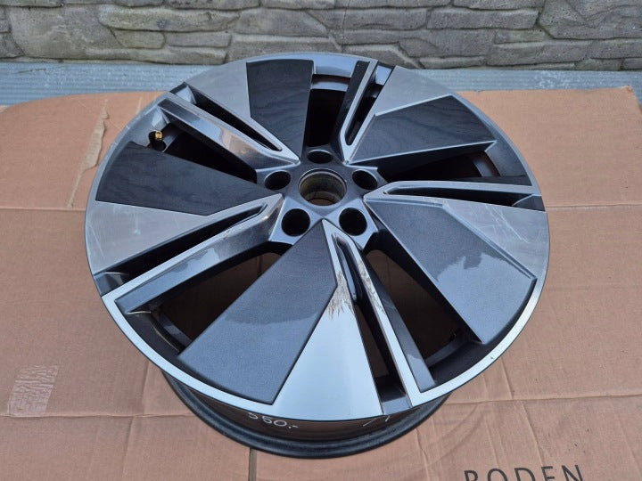 1x Alufelge 19 Zoll 8.0" 5x112 45ET 5LA601025- Skoda Enyaq Iv Rim Wheel FEL5909187912uo