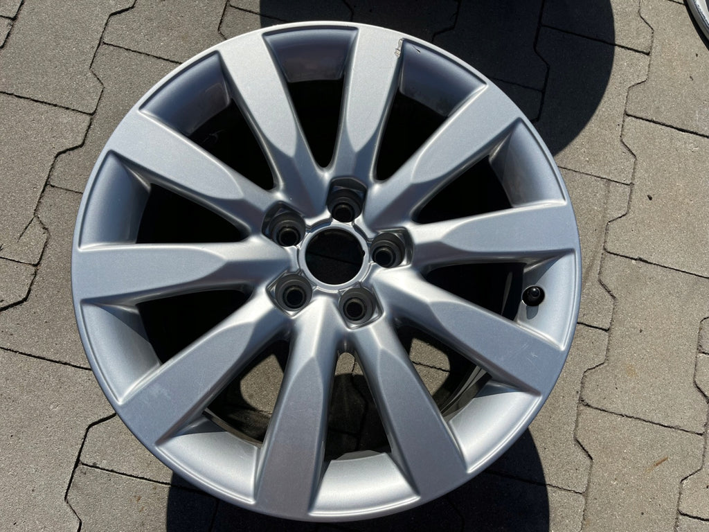 1x Alufelge 16 Zoll 7.0" 5x100 34ET Glanz Silber 8X0601025BB Audi A1 Rim Wheel FEL5387018304xj