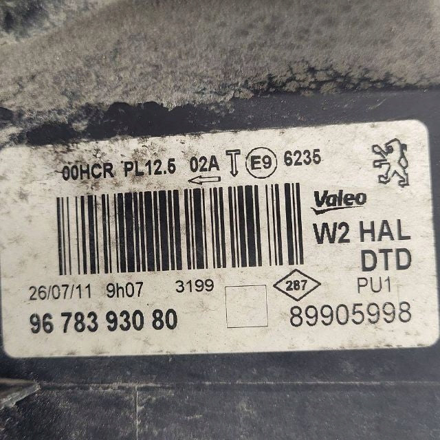 Frontscheinwerfer Peugeot 508 9678393080 89905998 Rechts Scheinwerfer Headlight SCH8898731636gs