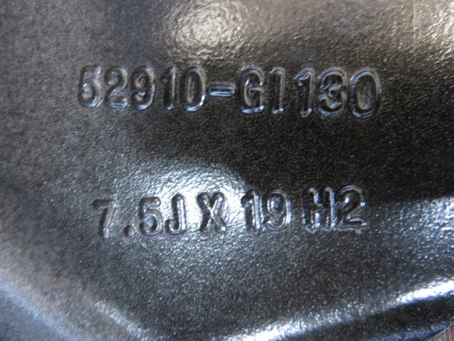 1x Alufelge 19 Zoll 7.5" 5x114.3 49 5ET 52910-GI130 Hyundai Ioniq 5 Rim Wheel FEL4957282685hb