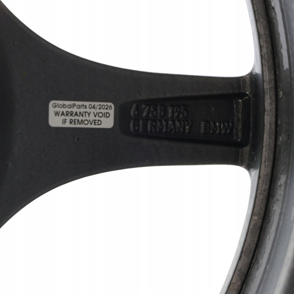 1x Alufelge 18 Zoll 8.5" 5x120 6758195 BMW Z4 E85 E86 Rim Wheel FEL9224434633hb