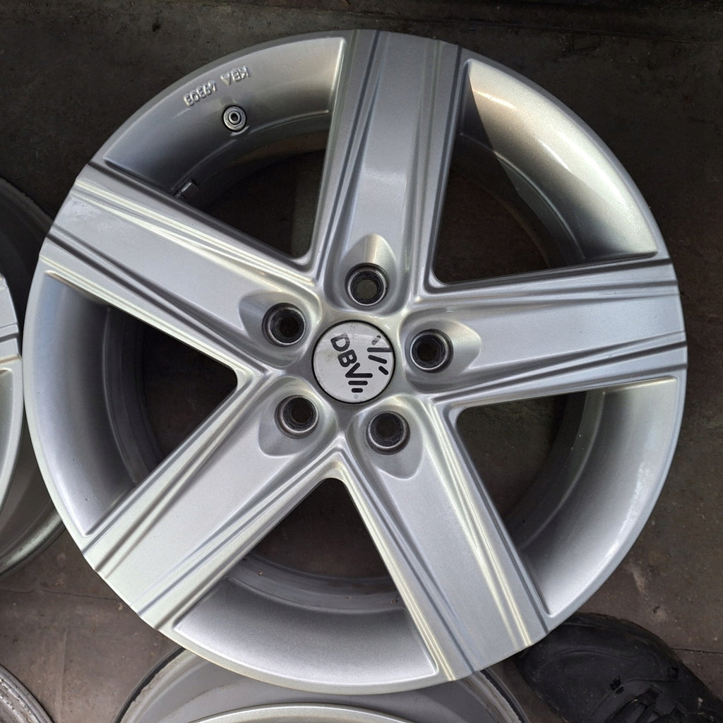 4x Alufelge 16 Zoll 7.0" 5x108 48ET Ford Fiesta Focus C-Max V50 Rim Wheel FEL6192577937ss