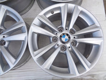 Laden Sie das Bild in den Galerie-Viewer, 4x Alufelge 16 Zoll 7.5" 5x120 37ET Glanz Silber 6866304 BMW 3 4 Rim Wheel FEL8154654893kg