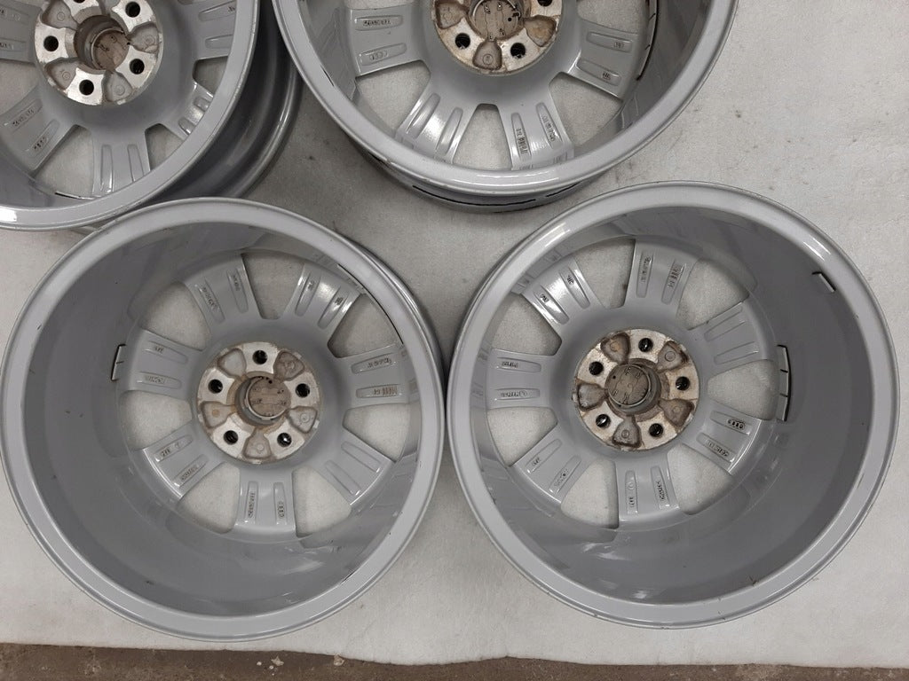 4x Alufelge 15 Zoll 6.5" 5x100 34ET Glanz Silber 8X0601025 Audi A1 Rim Wheel FEL2796721013tg