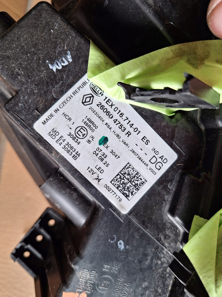 Frontscheinwerfer Renault Captur II 260604753R LED Links Scheinwerfer Headlight SCH7851722484eg