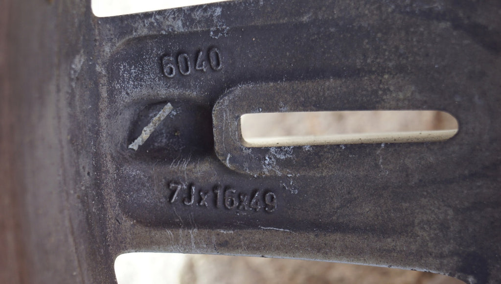 1x Alufelge 16 Zoll 7.0" 5x108 49ET 8672150 Volvo Rim Wheel