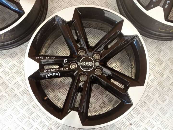 1x Alufelge 18 Zoll 5x112 81A601025AM Audi Rim Wheel FEL5699386341hc