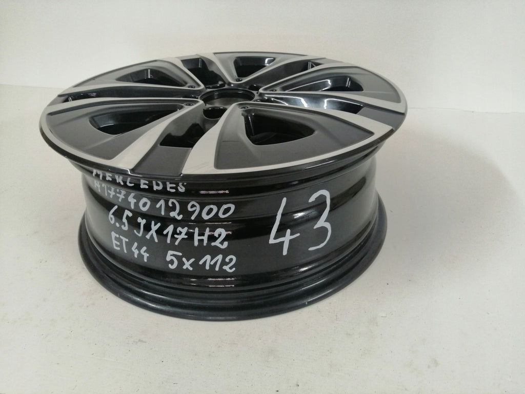 1x Alufelge 17 Zoll 6.5" 5x112 A1774012900 Mercedes-Benz W177 Rim Wheel FEL8513768912sy