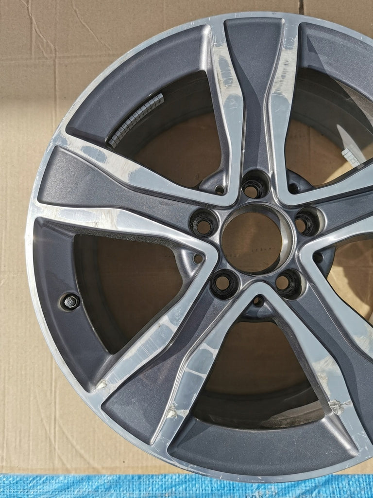 1x Alufelge 17 Zoll 7.0" 5x112 48 5ET A2054010800 Mercedes-Benz W205 Rim Wheel