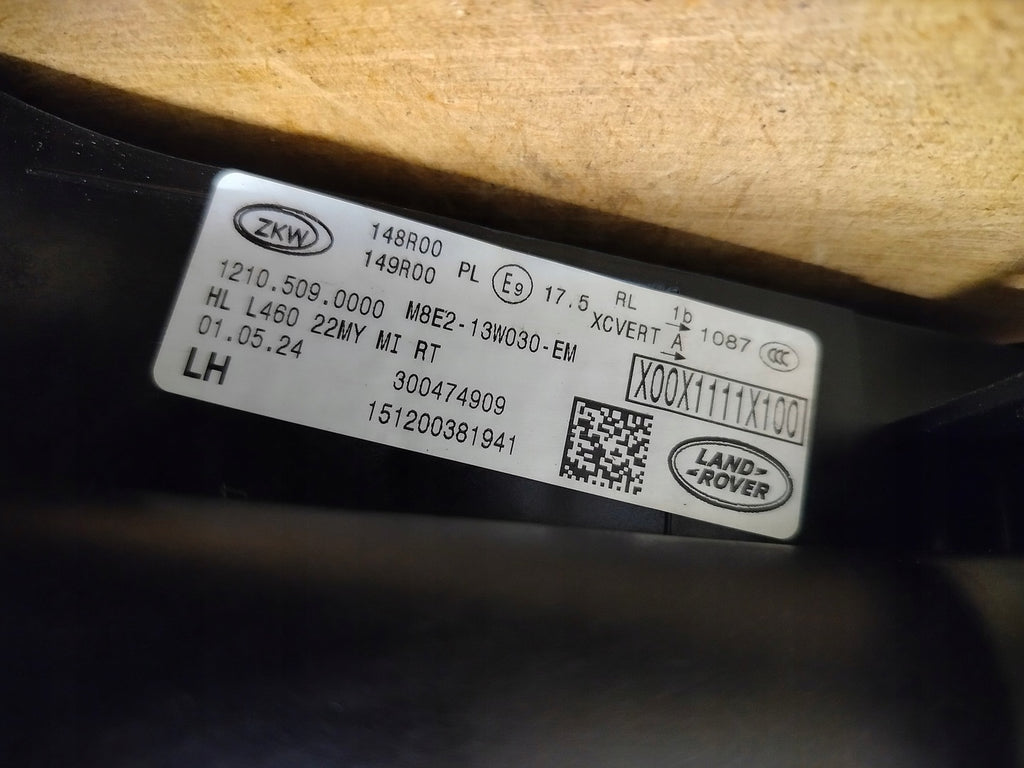 Frontscheinwerfer Land Rover Range V L460 M8E2-13W030-EM Full LED Links SCH4773684046rh