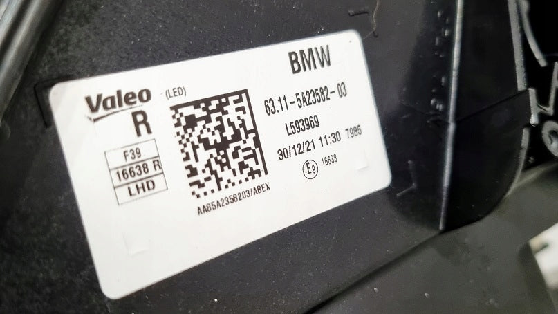 Frontscheinwerfer BMW X2 F39 5A23582 LED Rechts Scheinwerfer Headlight