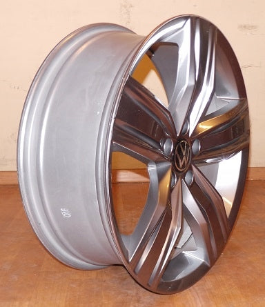 1x Alufelge 19 Zoll 7.0" 5x112 43ET Glanz Graphit 5NN601025C Mg Tiguan Allspace FEL8619741702ul