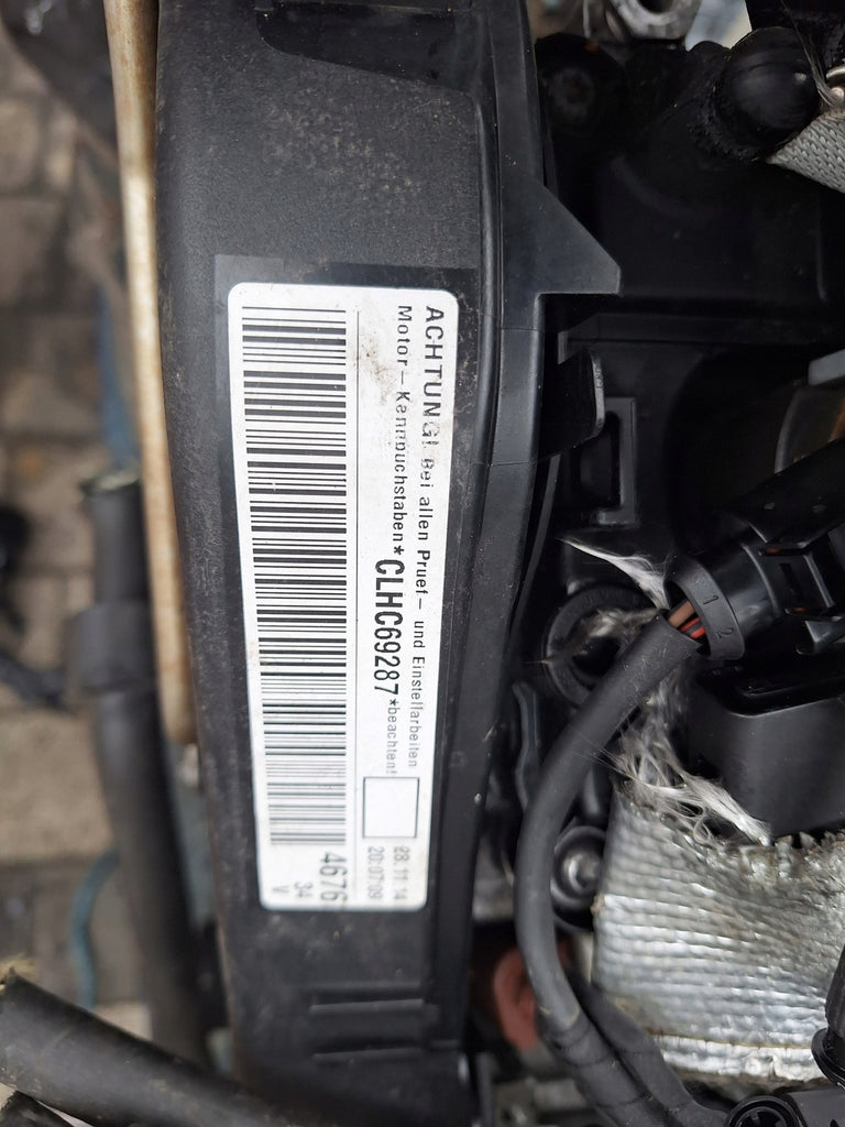 Motor Audi VW CLH 1.6 TDI 180TKm Diesel Engine Komplett