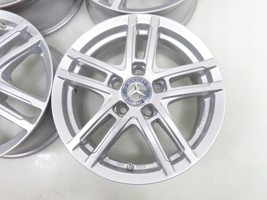 4x Alufelge 16 Zoll 6.5" 5x112 44ET KBA51750 Mercedes-Benz Rim Wheel FEL4455922244dy