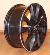 Load image into Gallery viewer, 1x Alufelge 18 Zoll 7.0" 5x112 45ET Glanz Schwarz 57A601025AS Skoda Karoq FEL2316475663jp