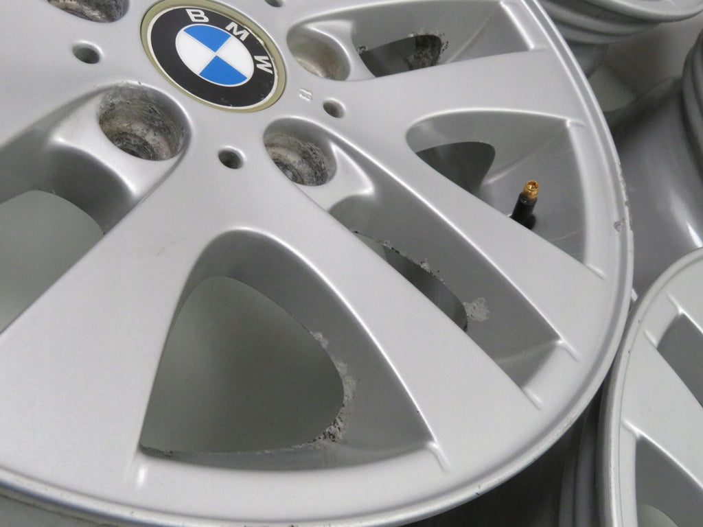 4x Alufelge 16 Zoll 7.0" 5x120 34ET Glanz Silber 6775595 BMW 3 E46 E90 Rim Wheel FEL1485150535jg