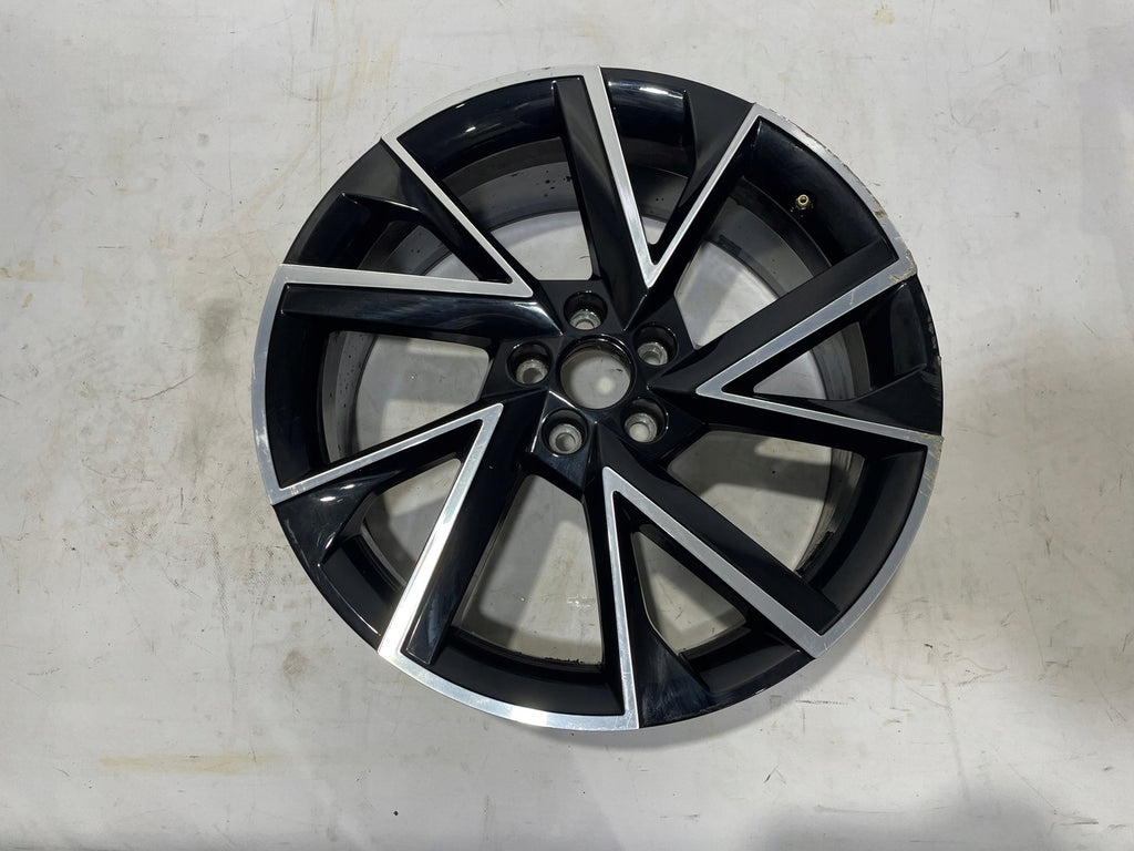 1x Alufelge 18 Zoll 7.0" 5x112 39ET Schwarz 657601025G Skoda Scala Rim Wheel