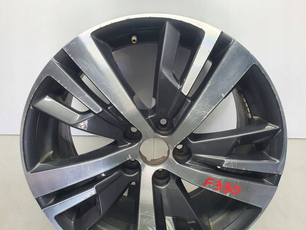 1x Alufelge 18 Zoll 7.5" 5x108 49ET Glanz Graphit 9809687377 Peugeot Ii FEL1936566759rt