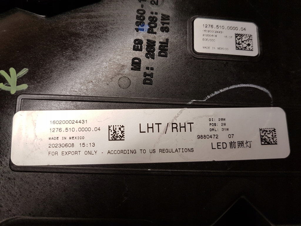 Frontscheinwerfer BMW 9880472 LED Rechts Scheinwerfer Headlight SCH1974874129gb